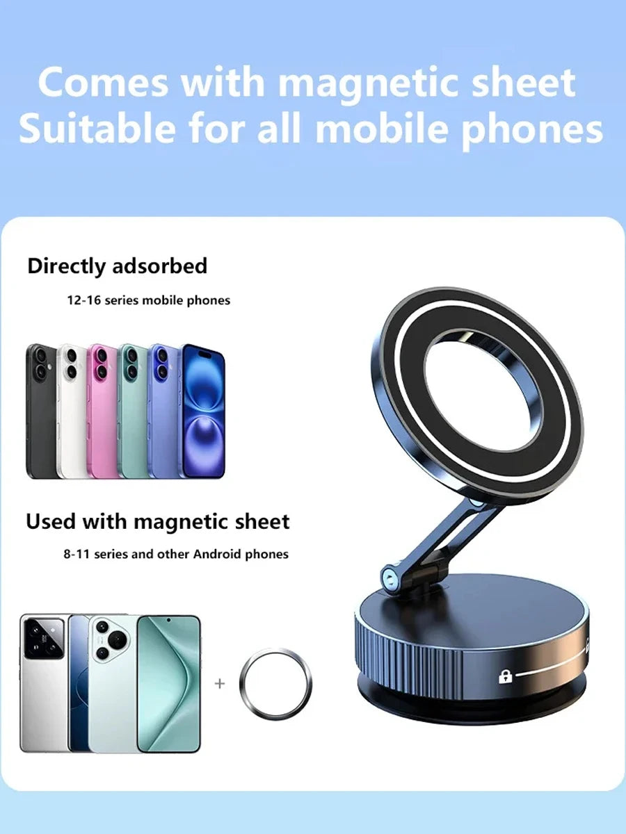 Car Mount Electric Vacuum Magnetic Holder