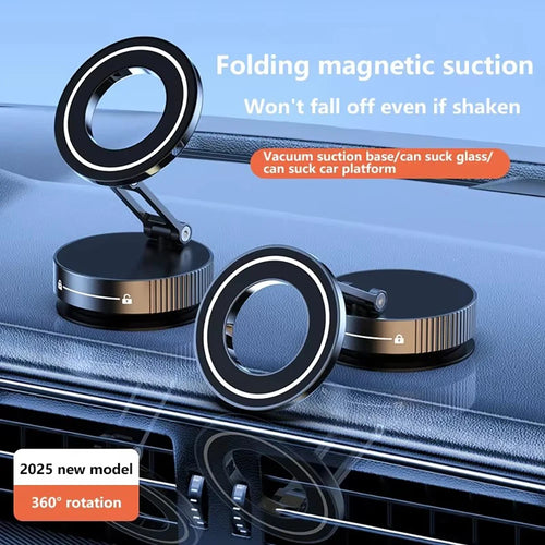 Car Mount Electric Vacuum Magnetic Holder