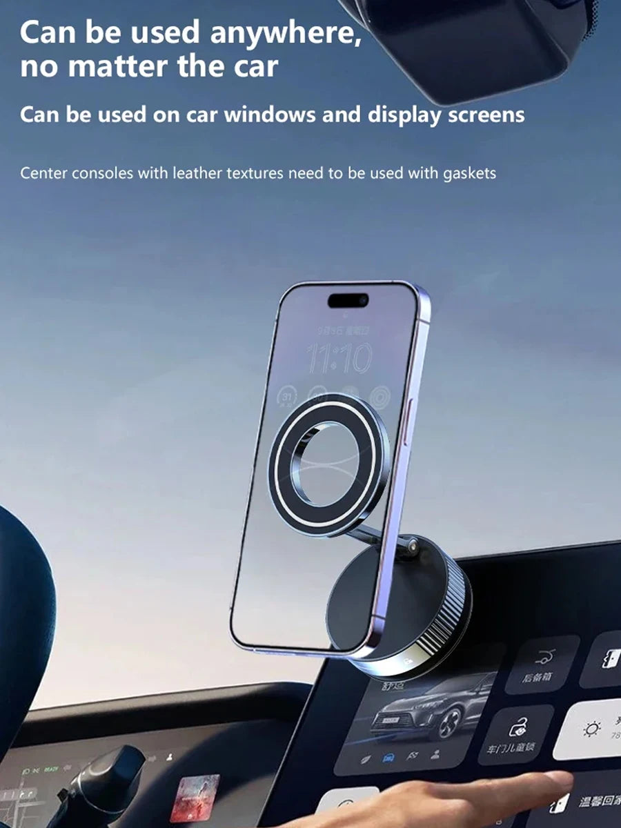 Car Mount Electric Vacuum Magnetic Holder